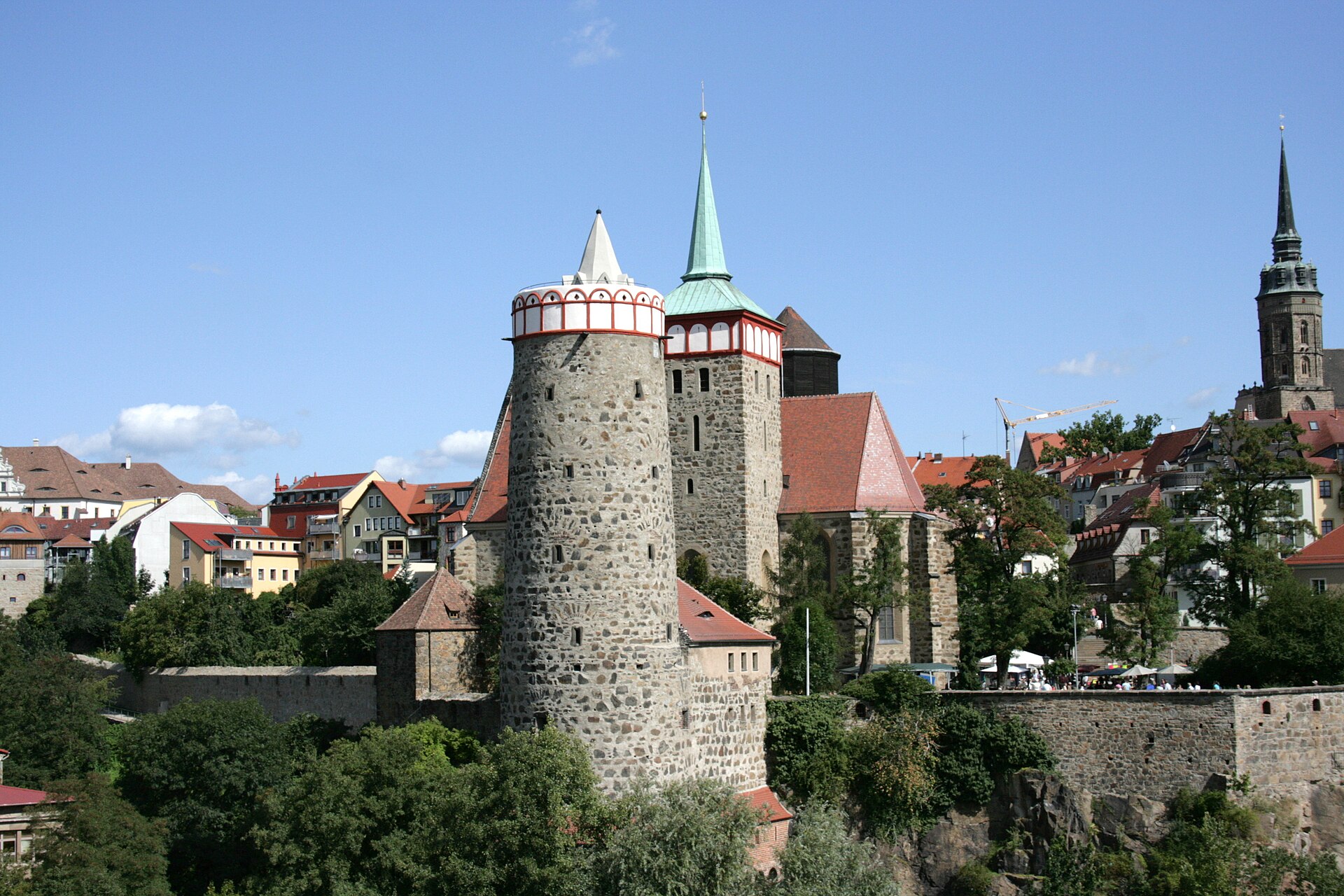 Foto der Alten Wasserkunst in Bautzen