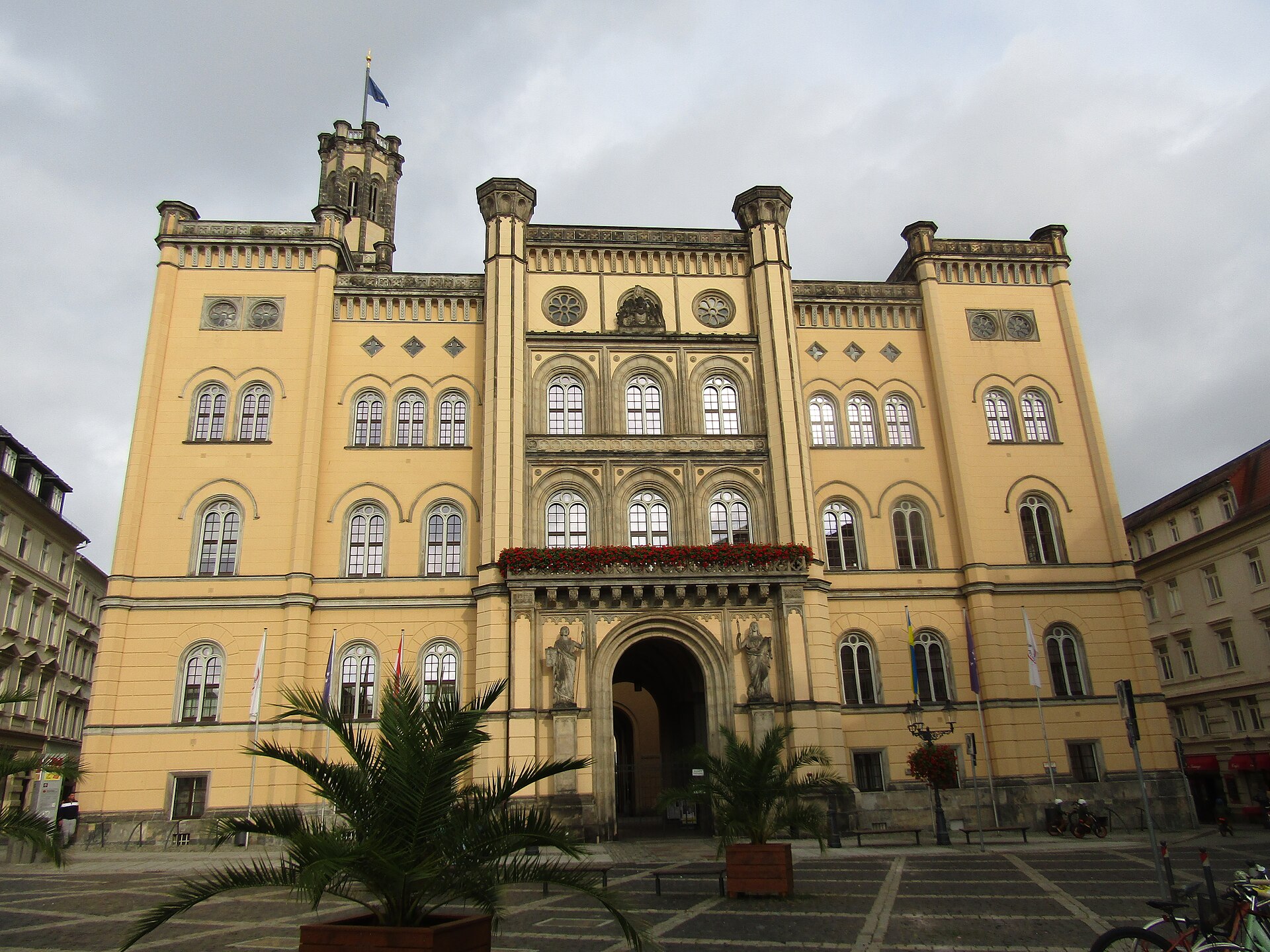 Foto des Rathauses in Zittau
